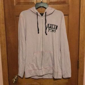 Pink Victoria secret zip up